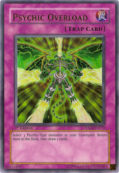 Psychic Overload, The Duelist Genesis Sneak Peek Participation Card · TDGS-EN070