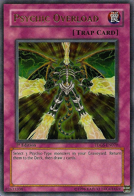 Psychic Overload, The Duelist Genesis Sneak Peek Participation Card · TDGS-EN070