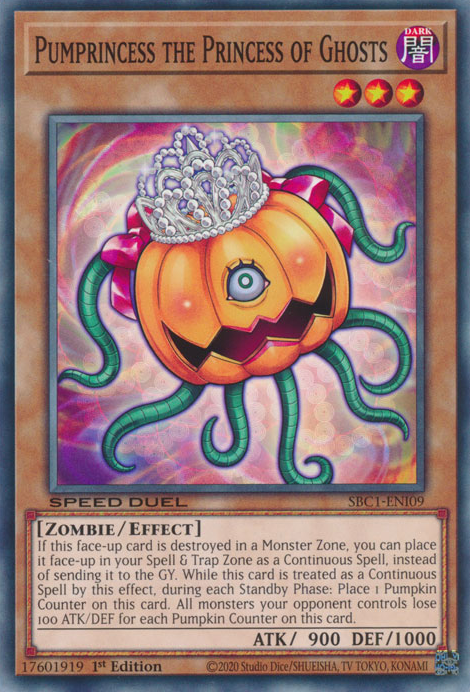 Pumprincess the Princess of Ghosts, Speed Duel: Streets of Battle City · SBC1-ENI09