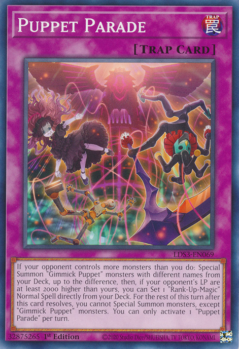 Puppet Parade, Legendary Duelists: Season 3 · LDS3-EN069
