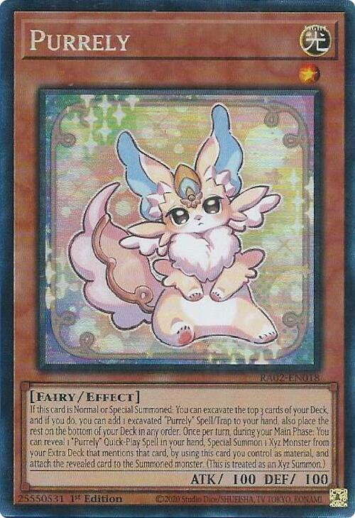 Purrely, 25th Anniversary Rarity Collection II · RA02-EN018