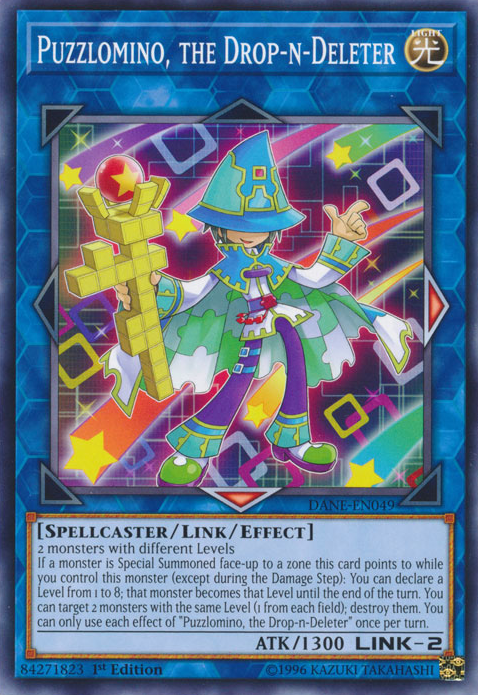 Puzzlomino, the Drop-n-Deleter, Dark Neostorm Sneak Peek Participation Card · DANE-EN049