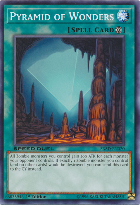 Pyramid of Wonders, Speed Duel: Attack from the Deep · SBAD-EN020