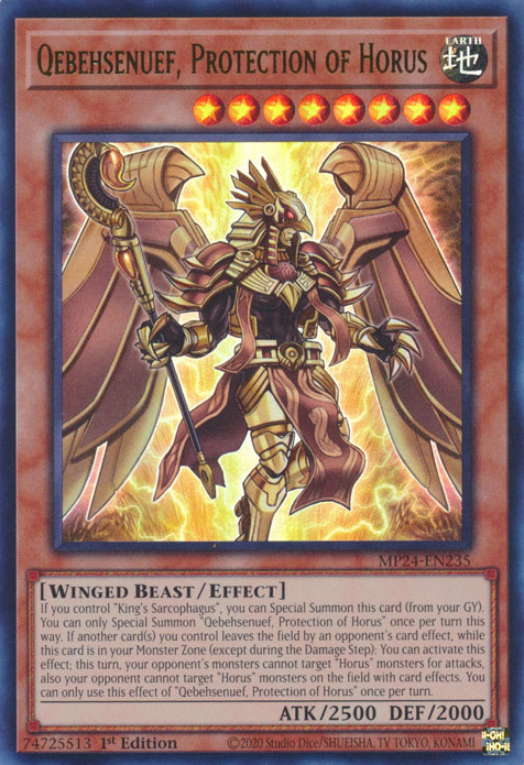 Qebehsenuef, Protection of Horus, 25th Anniversary Tin: Dueling Mirrors · MP24-EN235