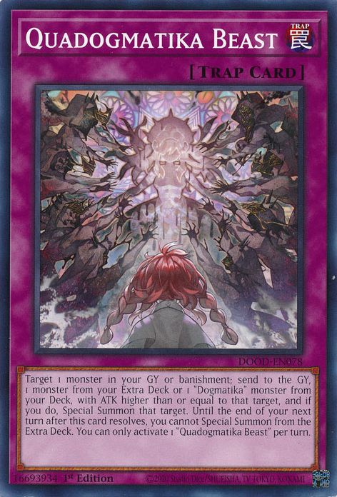Quadogmatika Beast, Doom of Dimensions · DOOD-EN078
