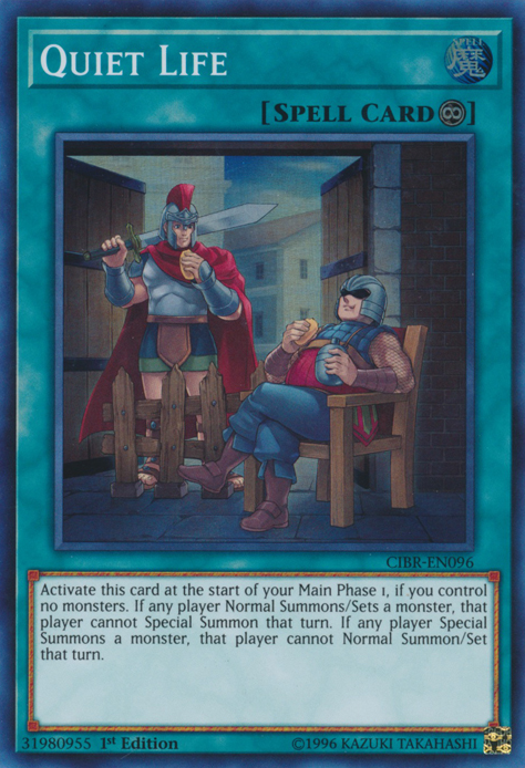 Quiet Life, Circuit Break Sneak Peek Participation Card · CIBR-EN096