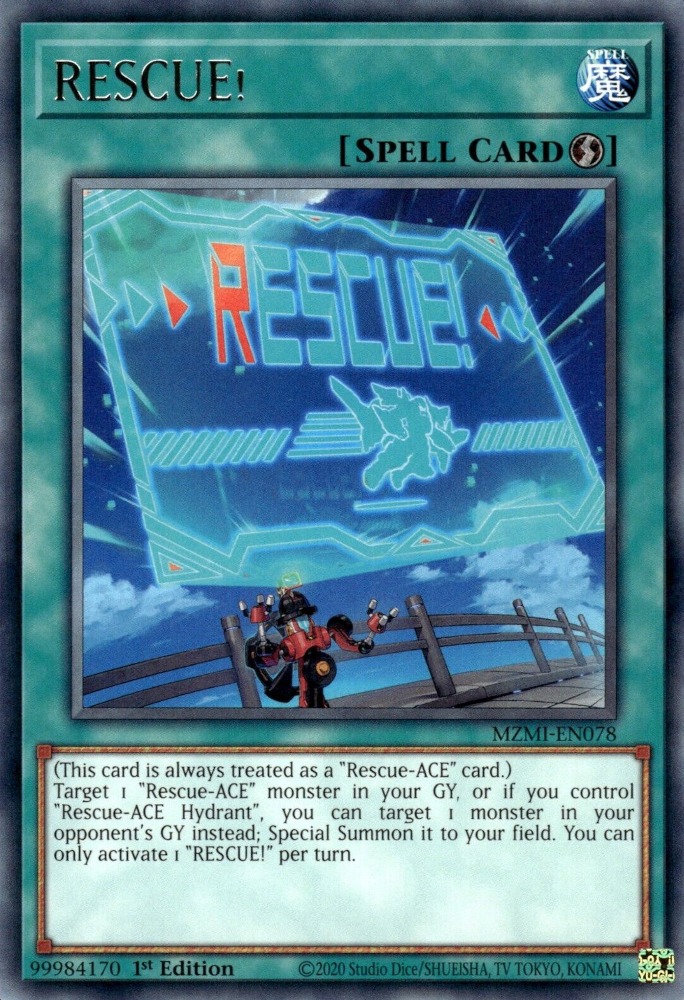 RESCUE!, Maze of Millennia · MZMI-EN078