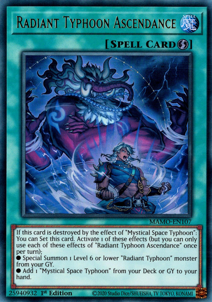 Radiant Typhoon Ascendance, Magnificent Monsters · MAMO-EN107