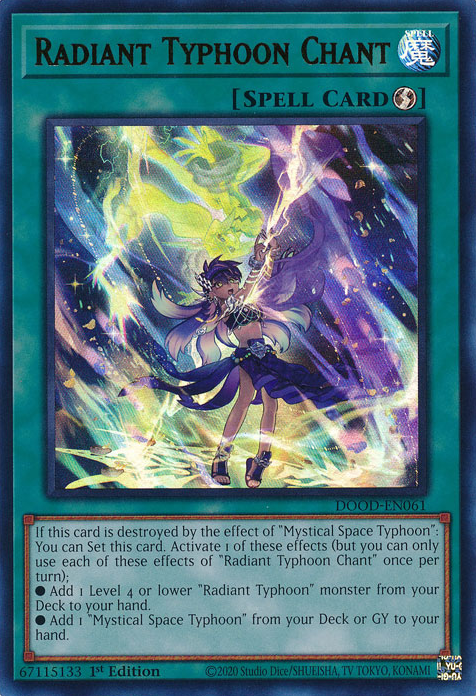 Radiant Typhoon Chant, Doom of Dimensions · DOOD-EN061