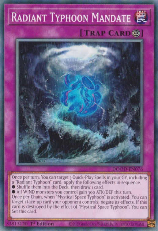 Radiant Typhoon Mandate, Doom of Dimensions · DOOD-EN076