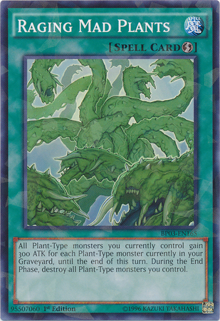 Raging Mad Plants, Battle Pack 3: Monster League · BP03-EN165