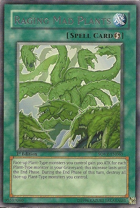 Raging Mad Plants, Stardust Overdrive Sneak Peek Participation Card · SOVR-EN060