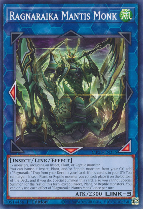 Ragnaraika Mantis Monk, 2025 Mega-Pack Tin · MP25-EN355