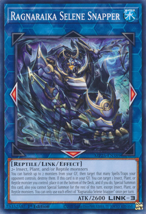 Ragnaraika Selene Snapper, 2025 Mega-Pack Tin · MP25-EN389