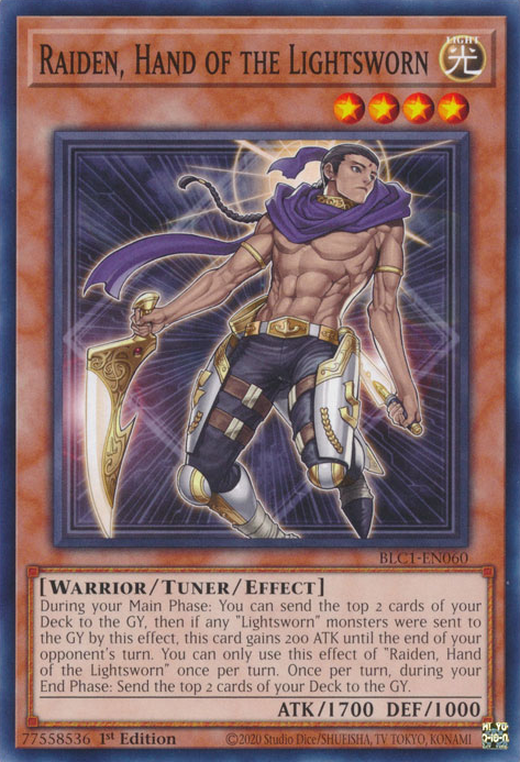 Raiden, Hand of the Lightsworn, Battles of Legend: Chapter 1 · BLC1-EN060