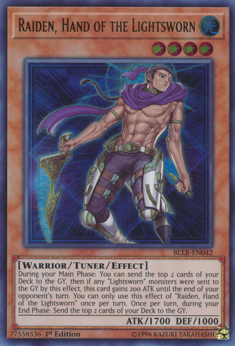 Raiden, Hand of the Lightsworn, Battles of Legend: Light's Revenge · BLLR-EN042