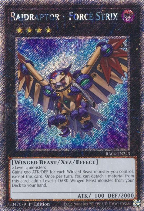 Raidraptor - Force Strix, Quarter Century Stampede · RA04-EN243