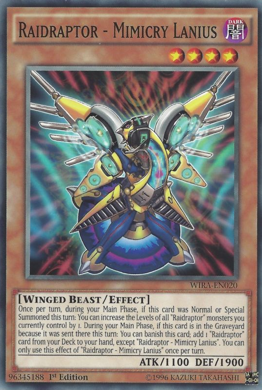 Raidraptor - Mimicry Lanius, Wing Raiders · WIRA-EN020