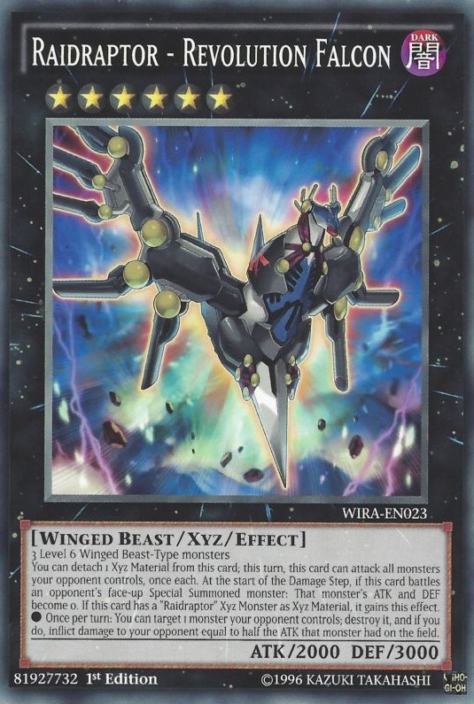 Raidraptor - Revolution Falcon, Wing Raiders · WIRA-EN023