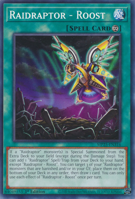 Raidraptor - Roost, 2025 Mega-Pack Tin · MP25-EN316