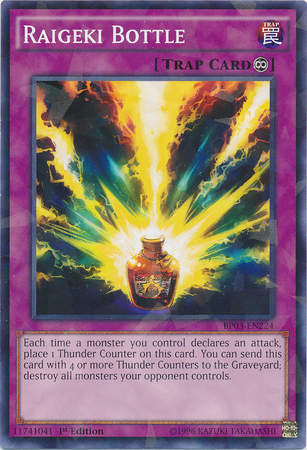 Raigeki Bottle, Battle Pack 3: Monster League · BP03-EN224