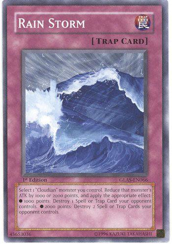 Rain Storm, Gladiator's Assault Sneak Peek Participation Card · GLAS-EN066