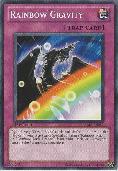 Rainbow Gravity, Ra Yellow Mega Pack · RYMP-EN057