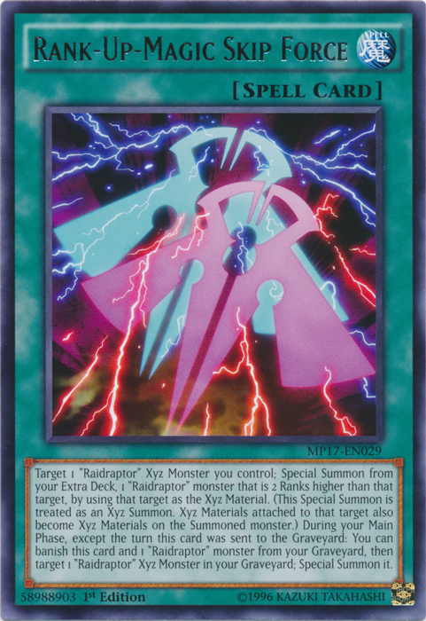 Rank-Up-Magic Skip Force, 2017 Mega-Tin Mega Pack · MP17-EN029