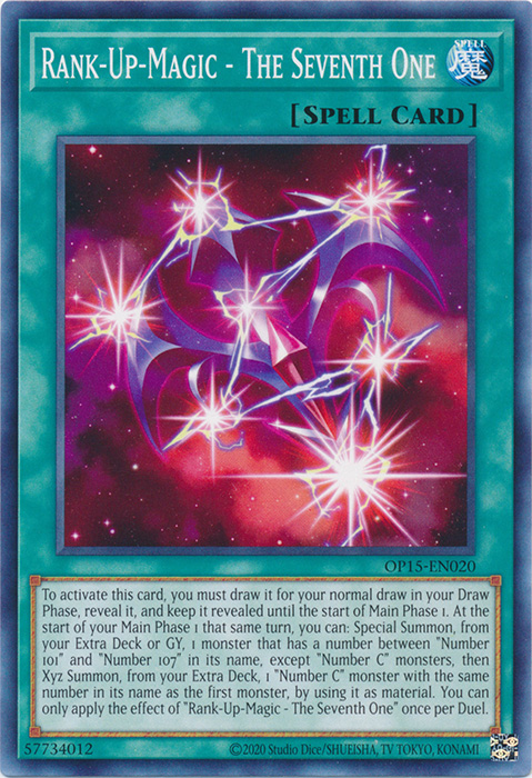 Rank-Up-Magic - The Seventh One, OTS Tournament Pack 15 · OP15-EN020