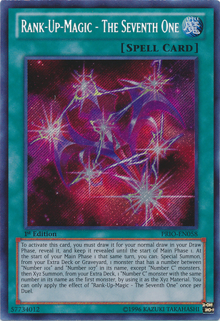 Rank-Up-Magic - The Seventh One, Primal Origin Plus · PRIO-EN058