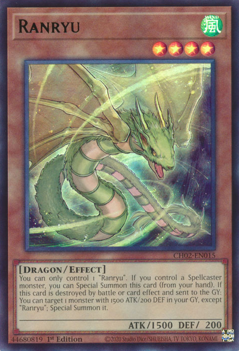 Ranryu, THE CHRONICLES DECK: Spirit Charmers (All-Foil Edition) · CH02-EN015