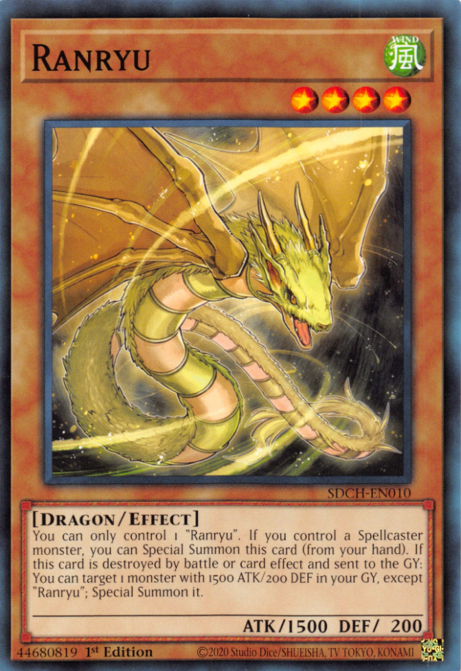Ranryu, Structure Deck: Spirit Charmers · SDCH-EN010