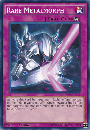 Rare Metalmorph, Geargia Rampage Structure Deck · SDGR-EN032