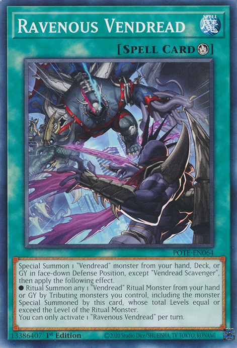 Ravenous Vendread, Power of the Elements · POTE-EN064