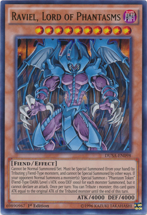Raviel, Lord of Phantasms, Duelist Saga · DUSA-EN098