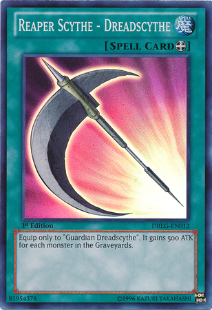 Reaper Scythe - Dreadscythe, Dragons of Legend · DRLG-EN012