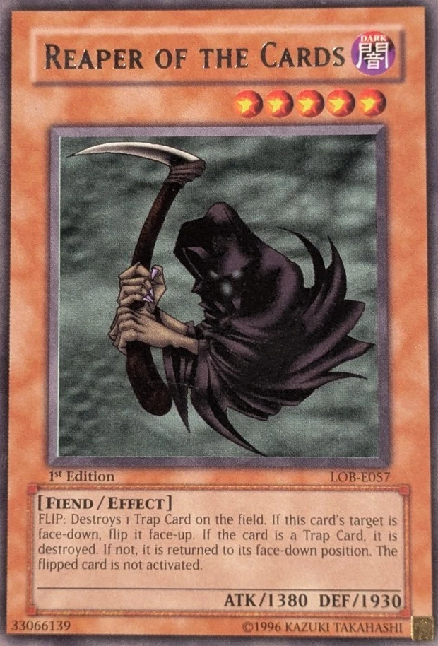 Reaper of the Cards, Legend of Blue Eyes White Dragon · LOB-E057