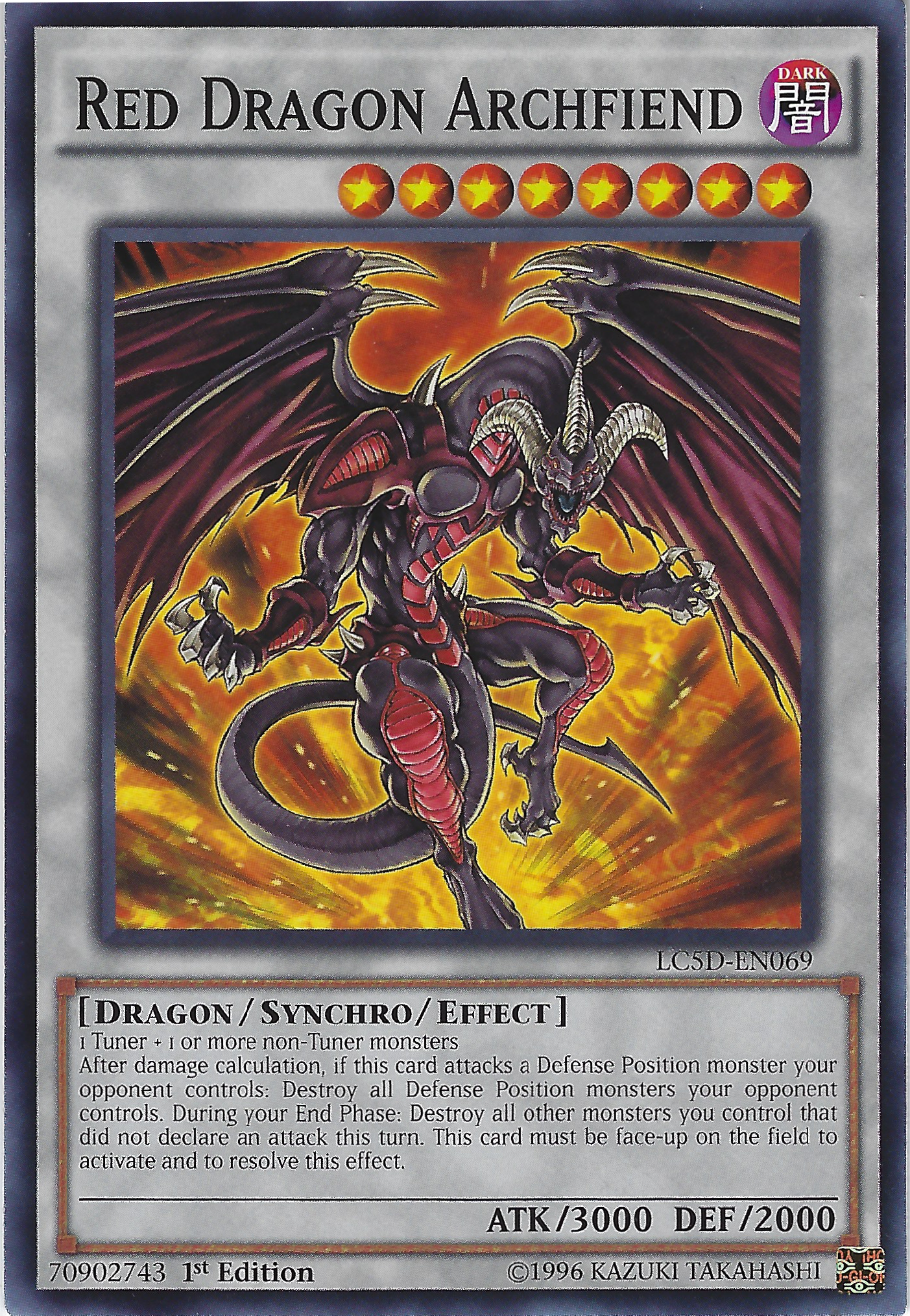 Red Dragon Archfiend, Legendary Collection 5D's Mega Pack · LC5D-EN069
