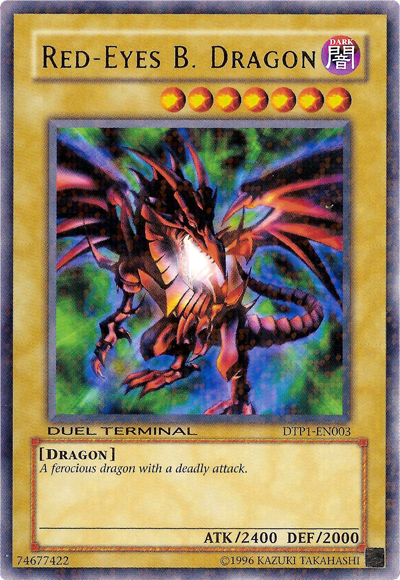 Red-Eyes Black Dragon, Duel Terminal - Preview Wave 1 · DTP1-EN003