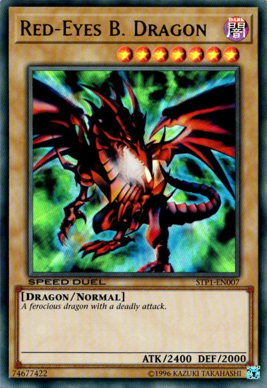 Red-Eyes Black Dragon, Speed Duel Tournament Pack 1 · STP1-EN007