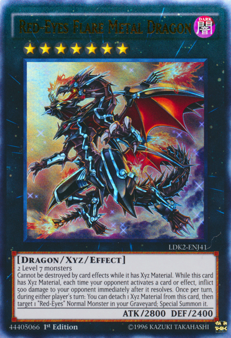 Red-Eyes Flare Metal Dragon, Legendary Decks II · LDK2-ENJ41