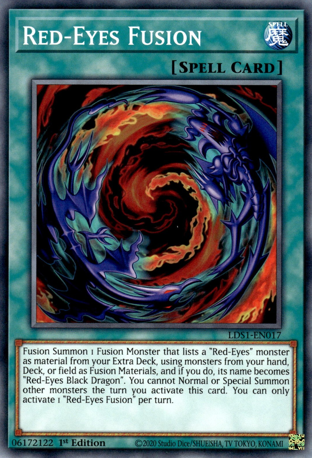 Red-Eyes Fusion, Legendary Duelists: Season 1 · LDS1-EN017