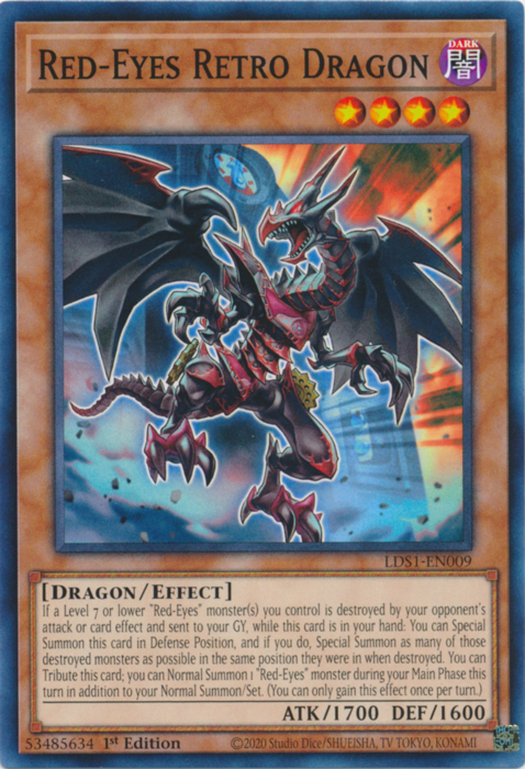Red-Eyes Retro Dragon, Legendary Duelists: Season 1 · LDS1-EN009