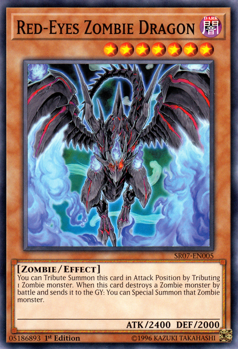 Red-Eyes Zombie Dragon, Structure Deck: Zombie Horde · SR07-EN005