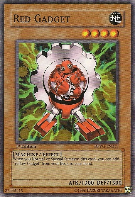 Red Gadget, Duelist Pack: Yugi · DPYG-EN013