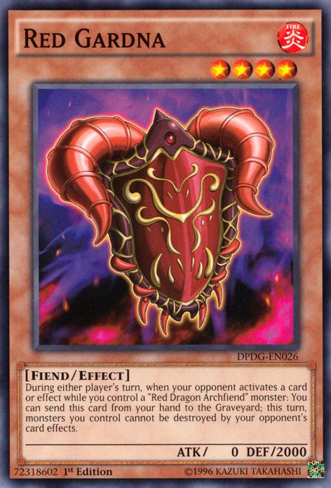 Red Gardna, Duelist Pack: Dimensional Guardians · DPDG-EN026