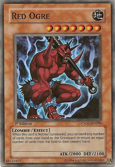 Red Ogre, Crossroads of Chaos Sneak Peek Participation Card · CSOC-EN096