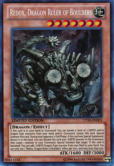 Redox, Dragon Ruler of Boulders, 2013 Collectible Tins Wave 1 · CT10-EN003