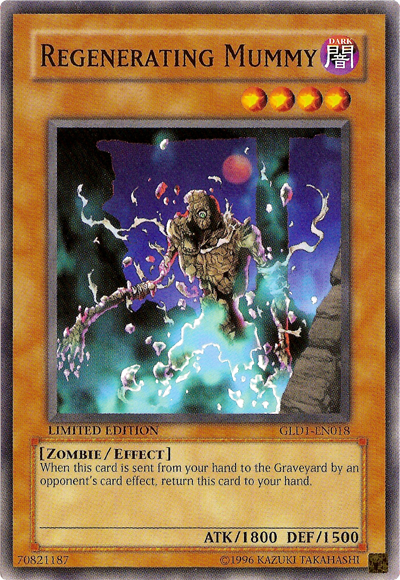 Regenerating Mummy, Gold Series · GLD1-EN018