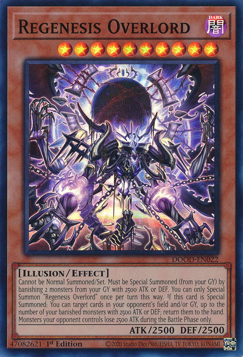 Regenesis Overlord, Doom of Dimensions · DOOD-EN022